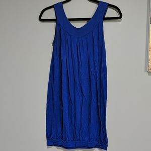 Blue bubble top/dress